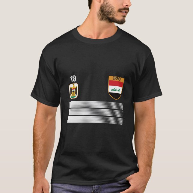 Camiseta Futebol do Iraque Jersey 2021 (Frente)