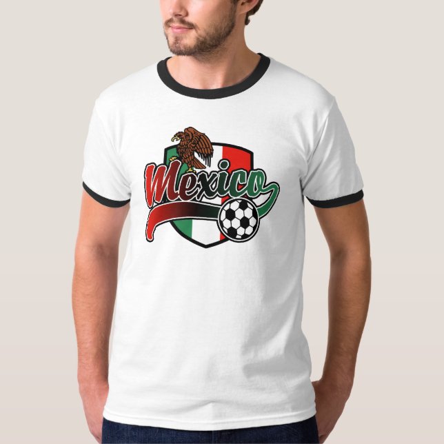 Camiseta Futebol do México (Frente)