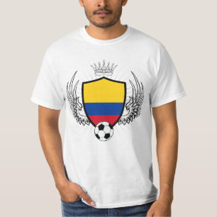 Camiseta Futebol do protetor de Colômbia