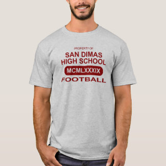 Camiseta Futebol do segundo grau de San Dimas