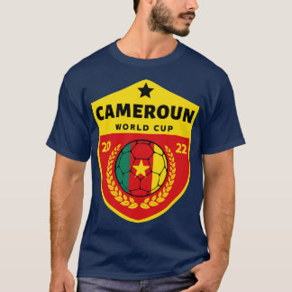 Camiseta Futebol dos Camarões