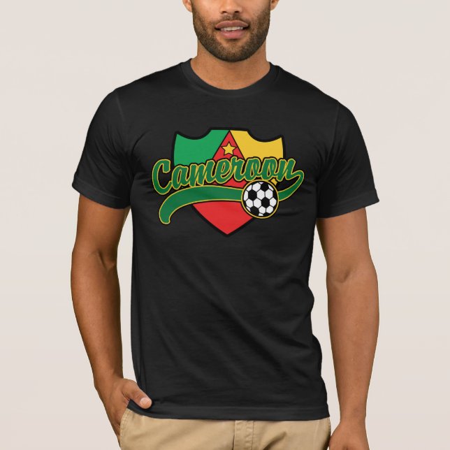 Camiseta Futebol dos Camarões (Frente)