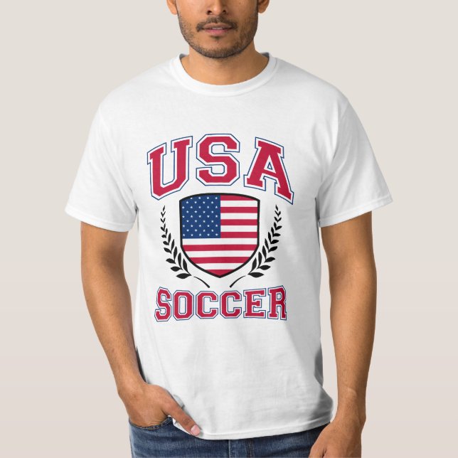 Camiseta Futebol dos EUA (Frente)