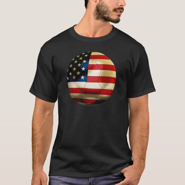 Camiseta Futebol dos EUA (Frente)