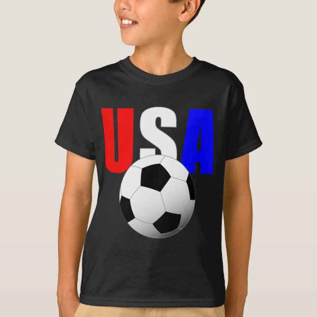 Camiseta Futebol dos EUA (Frente)