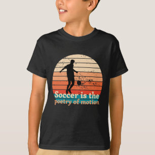Camiseta Futebol é a poesia do movimento T-Shirt para Crian