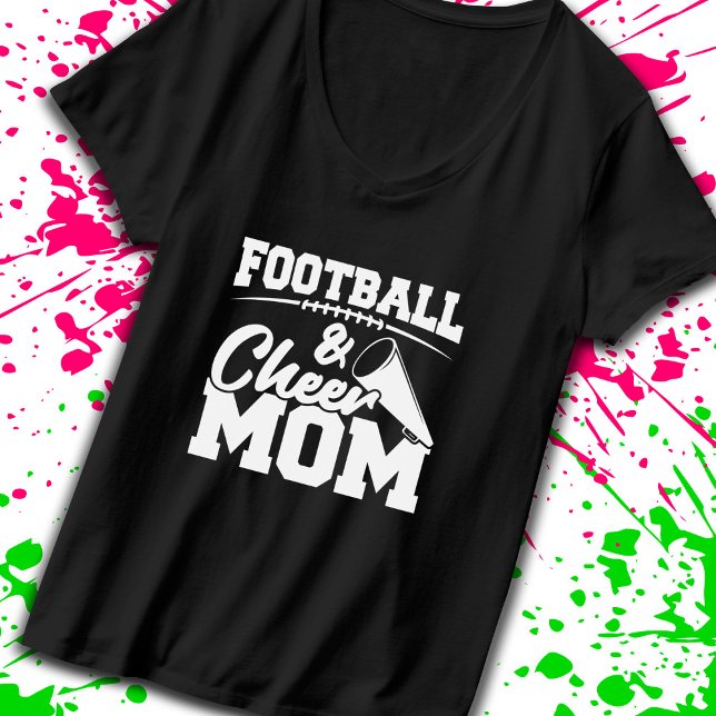 Camiseta Futebol e animação da mãe - Esportes Segundos grau (Criador carregado)