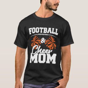 Camiseta Futebol e animação do Segundo grau da mamãe Cheerl