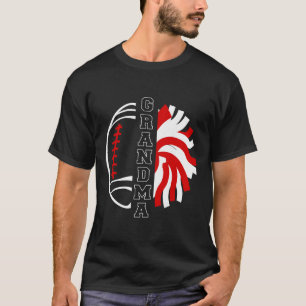 Camiseta Futebol E Animação Vovó Cheerleading E Futebol G