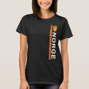 Camiseta Futebol E Esporte Da Norge Flag Pride