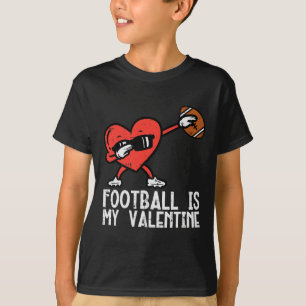 Camiseta Futebol É Meu Coração De São Valentim Dab Meninos