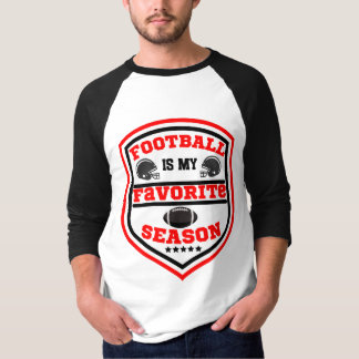 Camiseta Futebol é meu logotipo favorito de temporada verme