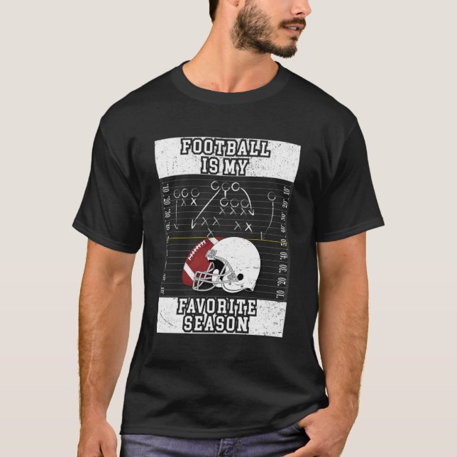 Camiseta Futebol é meu presente favorito de fã de futebol (Frente)