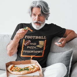 Camiseta Futebol e pizza