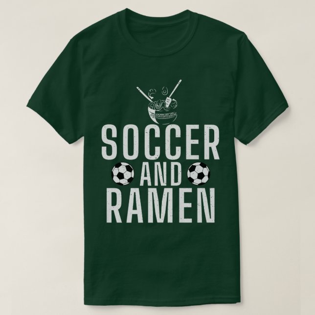 Camiseta Futebol E Ramen Lover 2830 (Frente do Design)