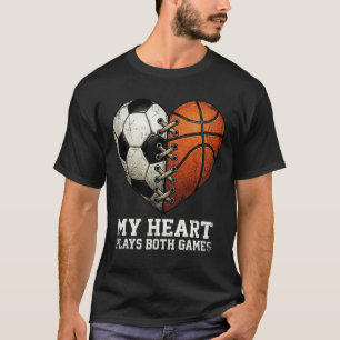 Camiseta Futebol E Sketll Heart Dual Esporte Mãe Espírito E