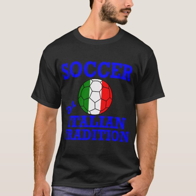 Camiseta Futebol e tradição italiana (Frente)