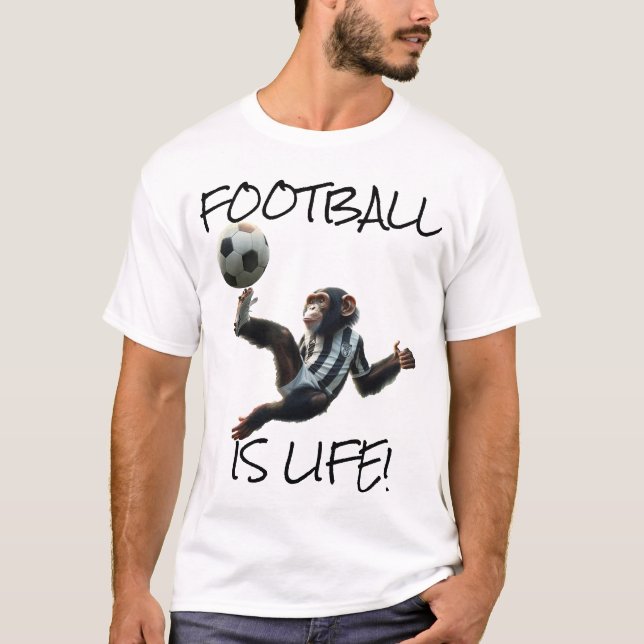 Camiseta Futebol é vida (Frente)