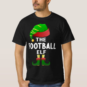 Camiseta Futebol Elf da Família de Natal Correspondente a P
