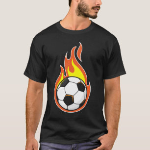 Camiseta Futebol em Fogo