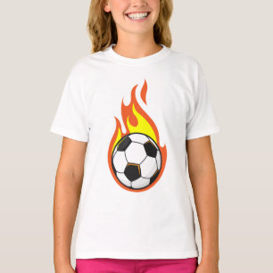 Camiseta Futebol em Fogo