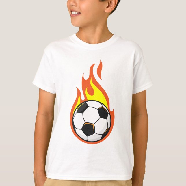 Camiseta Futebol em Fogo (Frente)