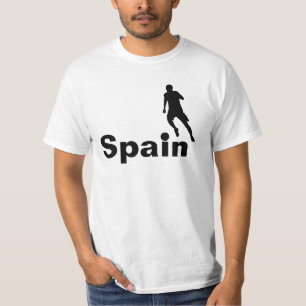 Camiseta Futebol espanhol personalizável