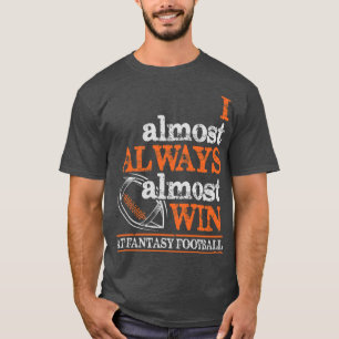 Camiseta Futebol - Eu Quase Sempre Quase Vencio No Fantasia