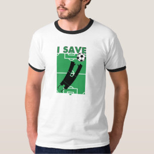Camiseta Futebol eu salvar t-shirt e presentes