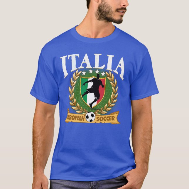 Camiseta Futebol Europeu Itália (Frente)
