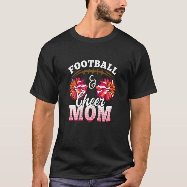 Camiseta Futebol feminino anima Cheerleader da mãe Segundo  (Frente)