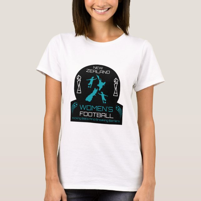 Camiseta Futebol feminino de Kiwi (Frente)