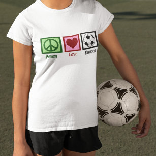 Camiseta Futebol feminino de paz