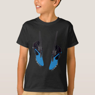 Camiseta Futebol Flamejante Ll Em Chamas Salpico Colorido D