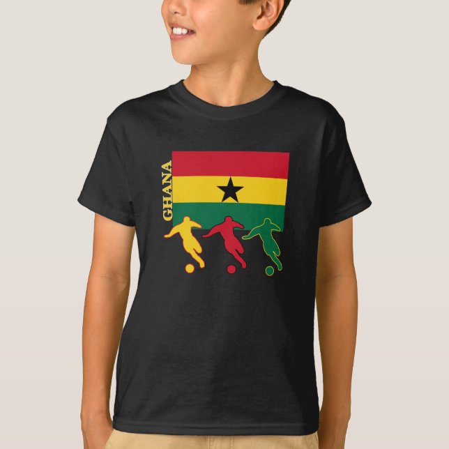 Camiseta Futebol Ghana (Frente)