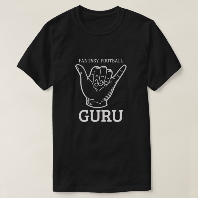 Camiseta Futebol Guru da fantasia (Frente do Design)