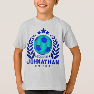 Camiseta Futebol Infantil Nome Personalizado Presentes de