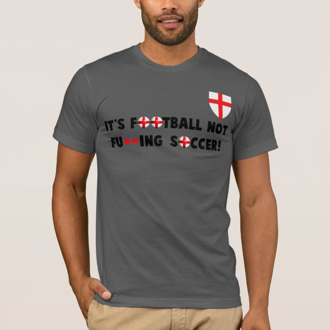 Camiseta Futebol inglês (Frente)