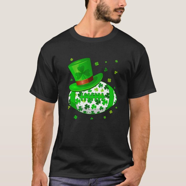 Camiseta Futebol irlandês Leprechaun Costume Boys Men Rua P (Frente)