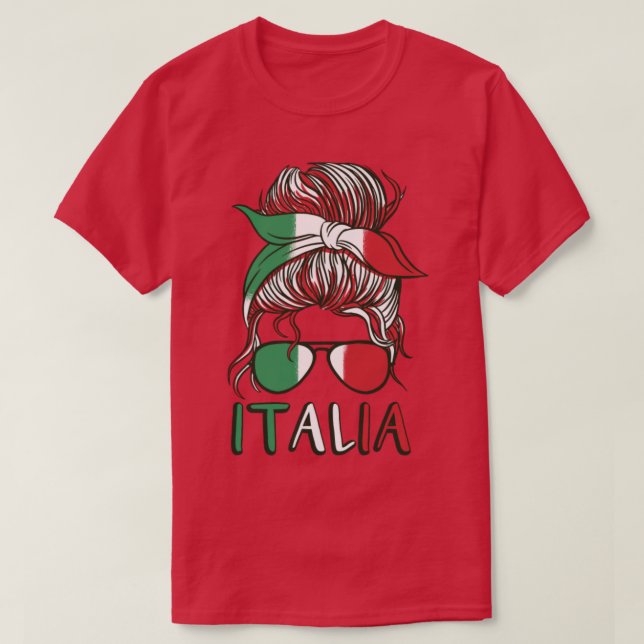 Camiseta Futebol italiano campeonato mundial italiano Bande (Frente do Design)