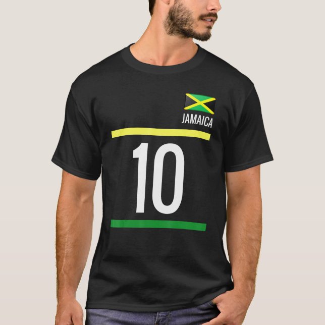 Camiseta Futebol jamaicano do Jamaica 10 (Frente)