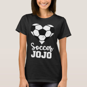 Camiseta Futebol Jojo Futebol Coração Vovó Jojo