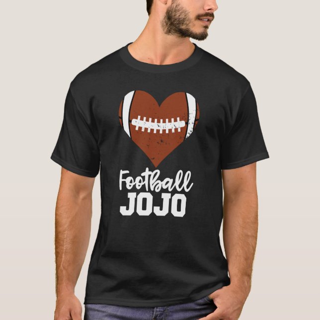 Camiseta Futebol Jojo Heart Avó Jojo (Frente)
