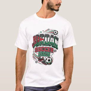 Camiseta Futebol Jordano 2026 Futebol Bold Tipografia País 