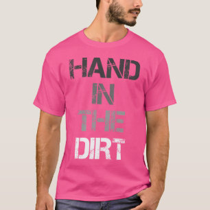 Camiseta Futebol Lineman para Homens Luvas Mão na Sujeira