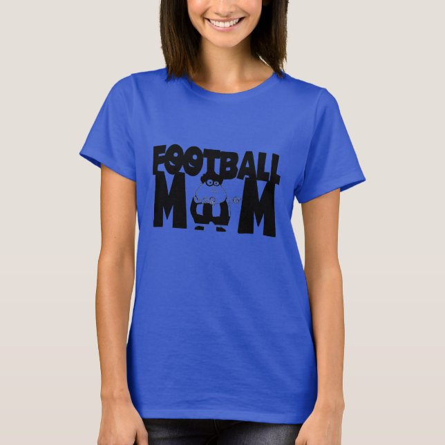 Camiseta Futebol Mãe Primeiro No Teto (Frente)