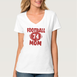 Camiseta Futebol - Mãe Vermelho