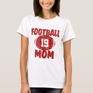 Camiseta Futebol - Mãe Vermelho
