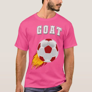 Camiseta Futebol Maior De Todos Os Tempos Ftbol Goat