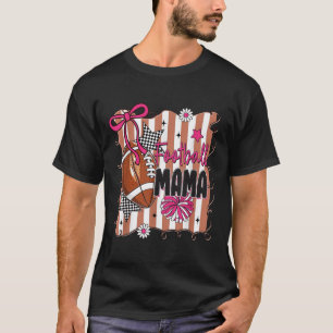 Camiseta Futebol Mama Coquete Laço Dia de Jogo Temporada de